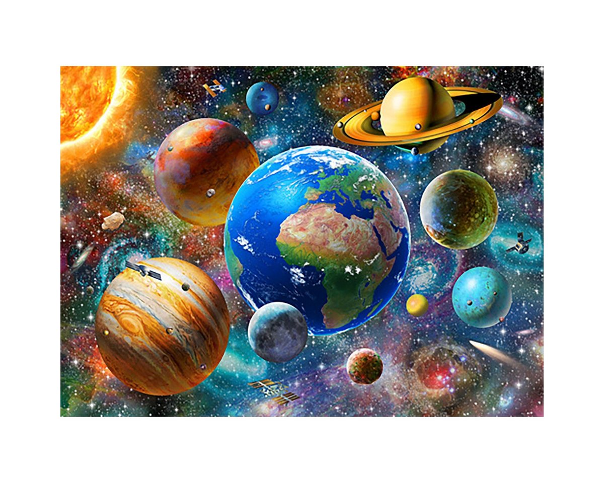 Pracht Malvorlage PRACHT Diamond Painting Weltall 40x30cm