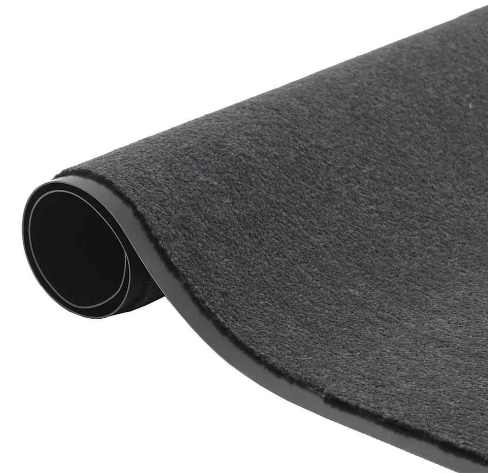 vidaXL Fußmatte Fußmatte Anthrazit 60x150 cm, Rechteckig Bild 4
