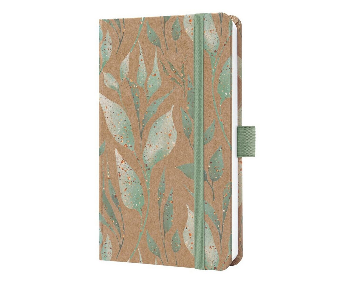 Sigel Buchkalender Jolie Sparkle Leaves Hardcover, für 2027, 1 Woche = 2 Seiten Bild 2