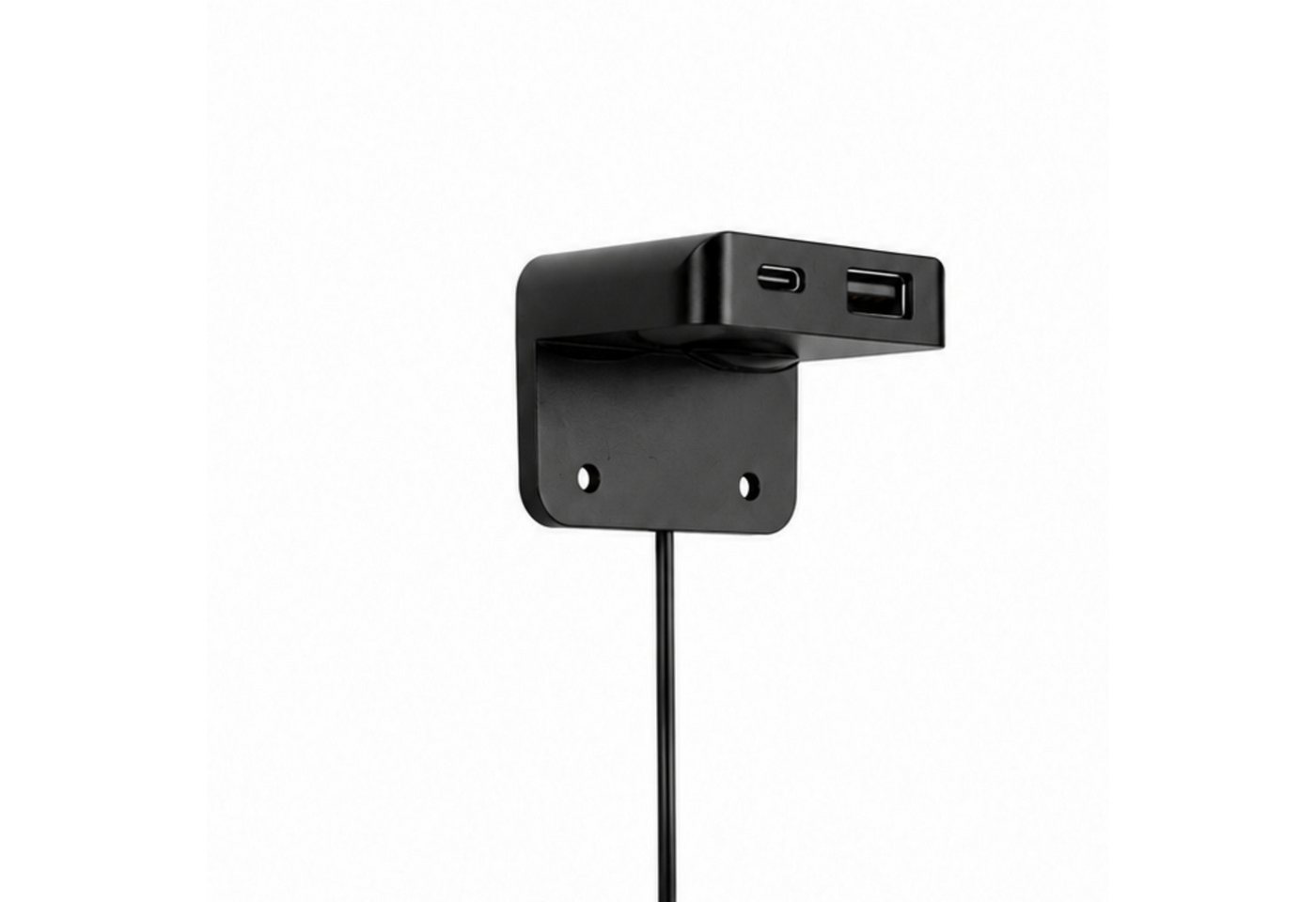 kalb Steckdose VOLTIS Möbel Charger Schwarz USB C & USB A 12/24 VDC 5V 2A