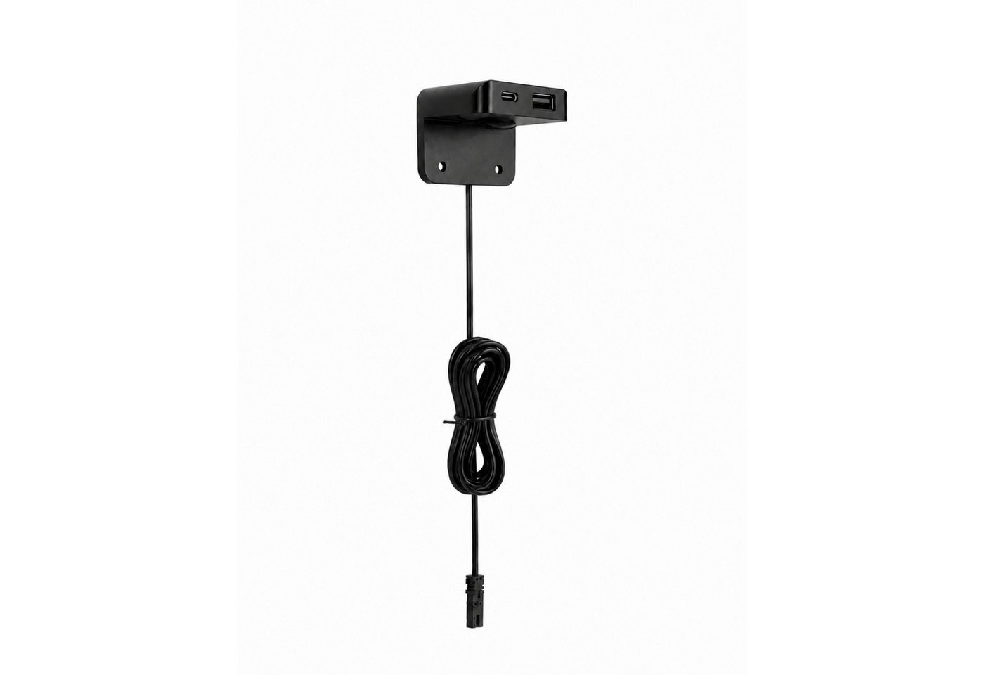 kalb Steckdose VOLTIS Möbel Charger Schwarz USB C & USB A 12/24 VDC 5V 2A Bild 3