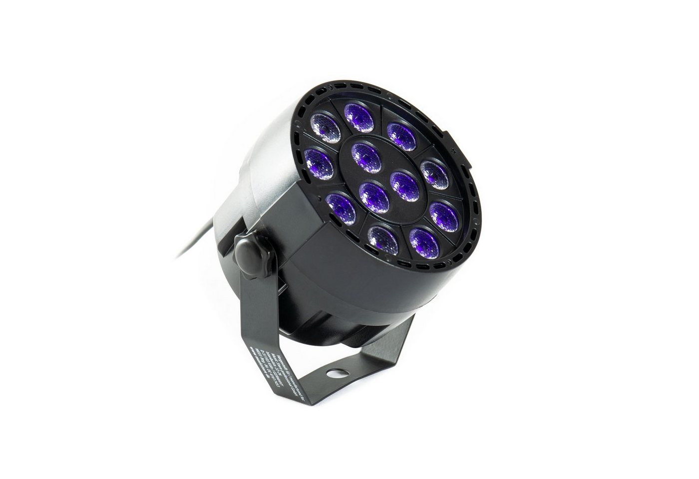 PURElight LED Scheinwerfer, LED NANO PAR UV Black, LED UV PAR Scheinwerfer, DMX Steuerbar Bild 2