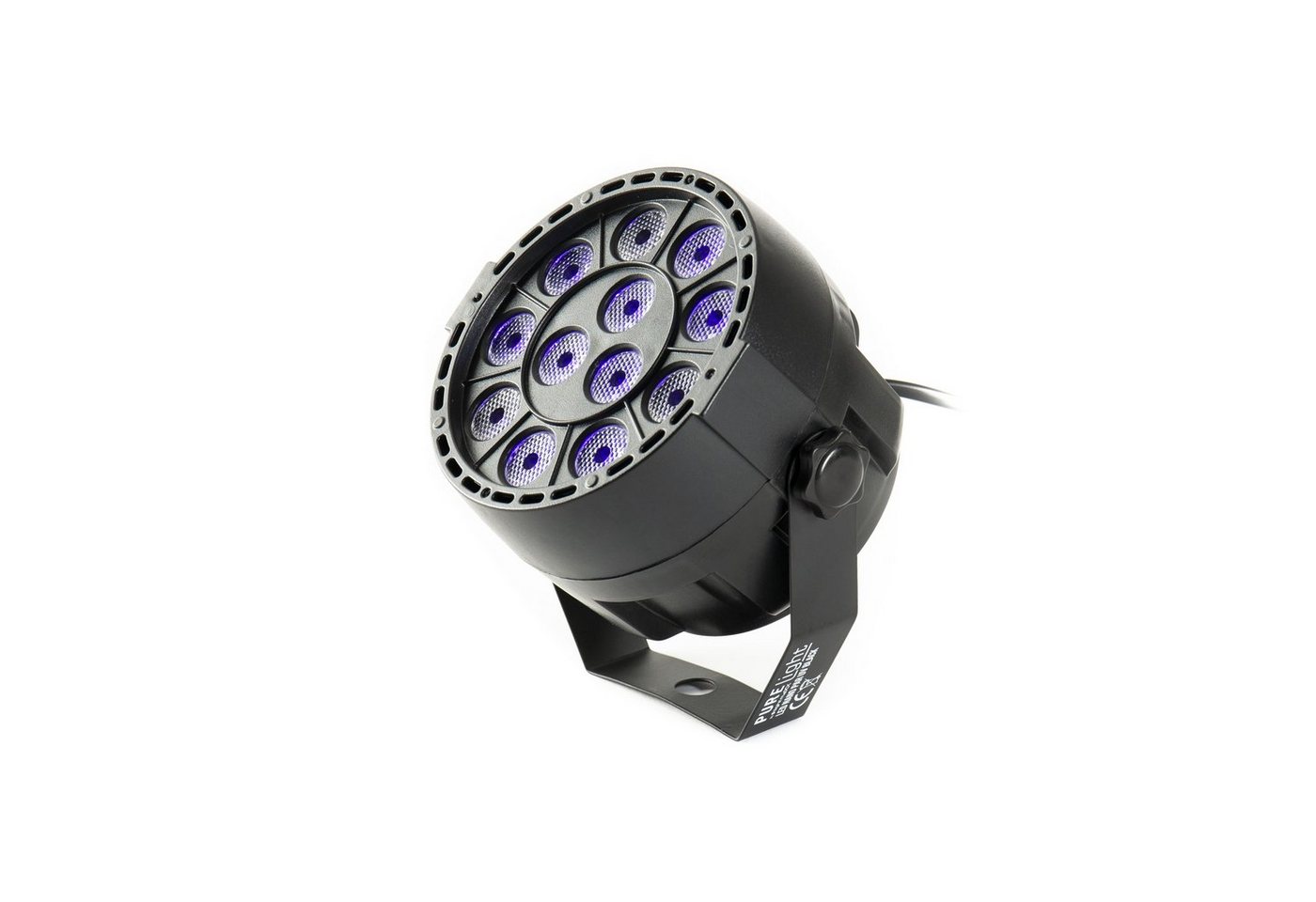 PURElight LED Scheinwerfer, LED NANO PAR UV Black, LED UV PAR Scheinwerfer, DMX Steuerbar Bild 4