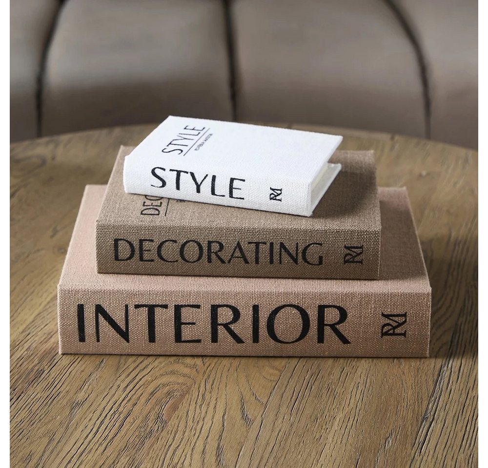 Rivièra Maison Buchtresor RM Interior Decorative Book Set of 3, Buchtresor