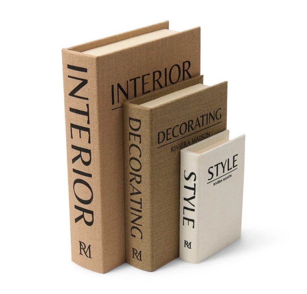Rivièra Maison Buchtresor RM Interior Decorative Book Set of 3, Buchtresor Bild 2