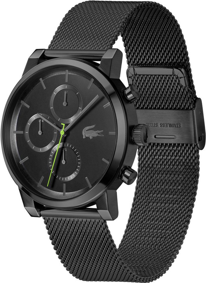 Lacoste Multifunktionsuhr REPLAY 2011411, Armbanduhr, Quarzuhr, Herrenuhr, Edelstahlarmband, analog Bild 2