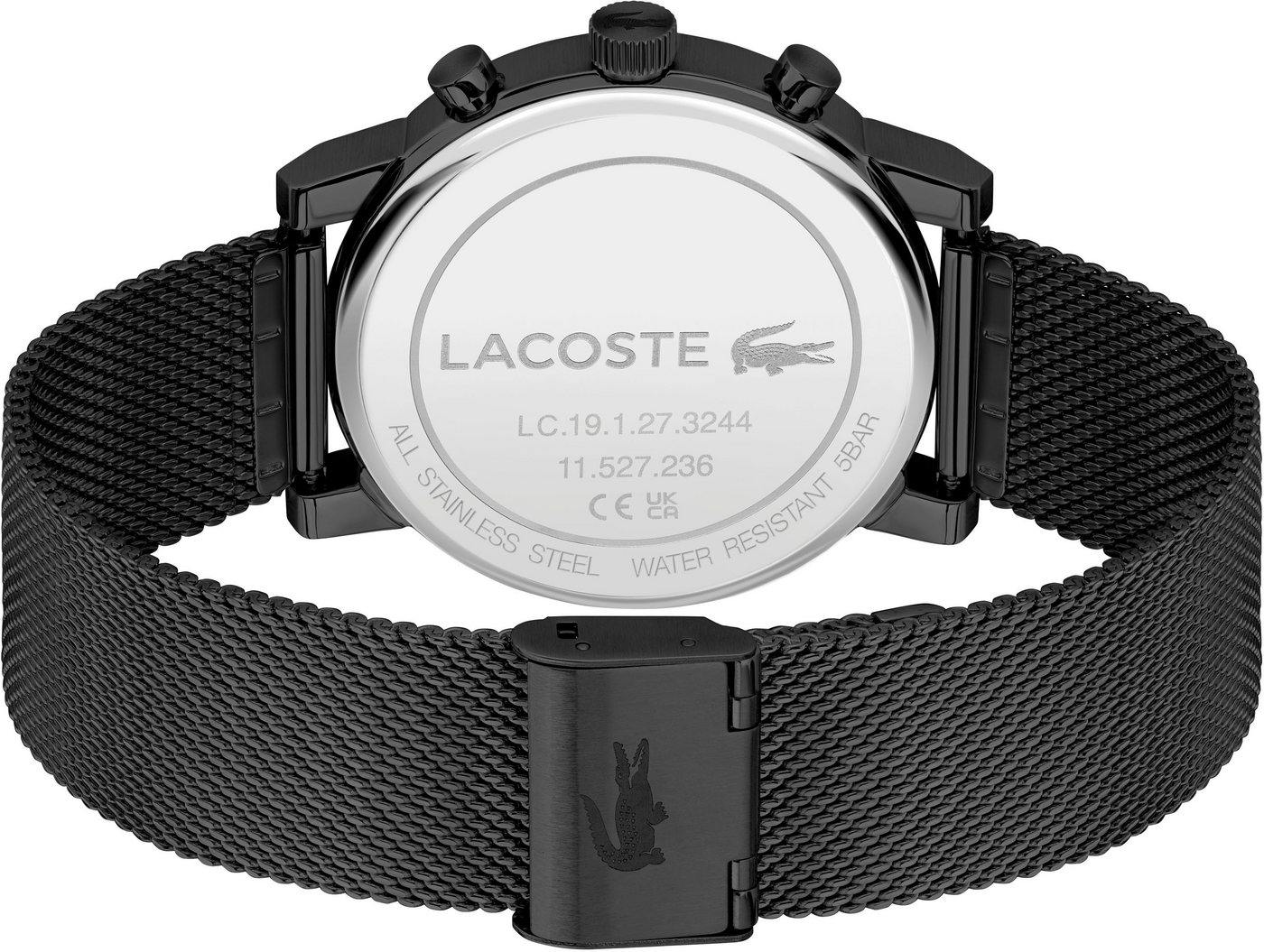 Lacoste Multifunktionsuhr REPLAY 2011411, Armbanduhr, Quarzuhr, Herrenuhr, Edelstahlarmband, analog Bild 3