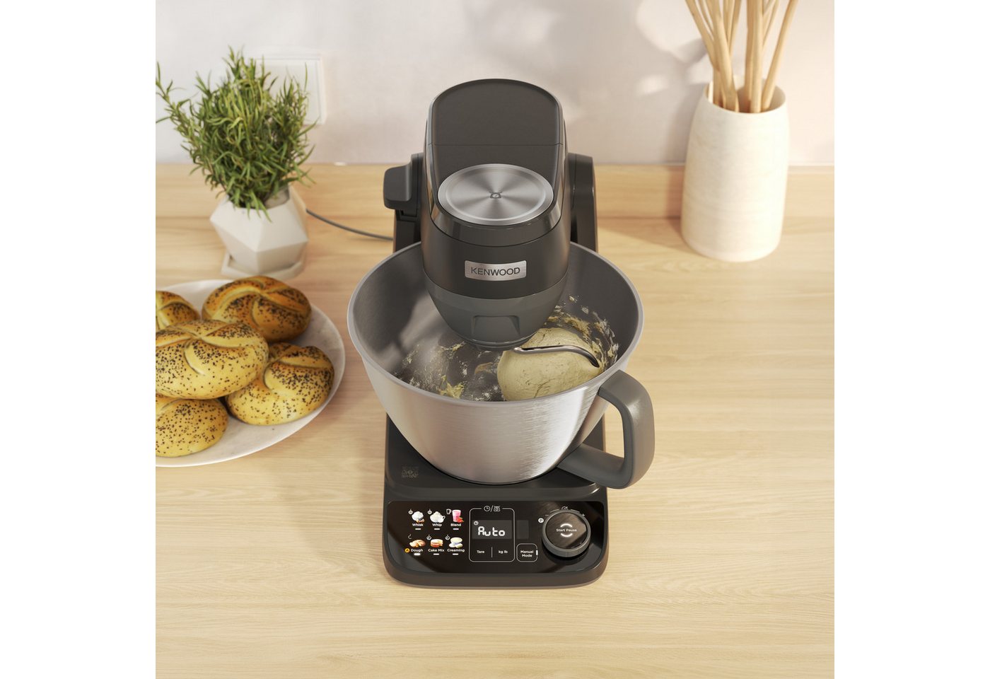 KENWOOD Küchenmaschine KHC40.080BK, 1000 W, 4,3 l Schüssel Bild 2