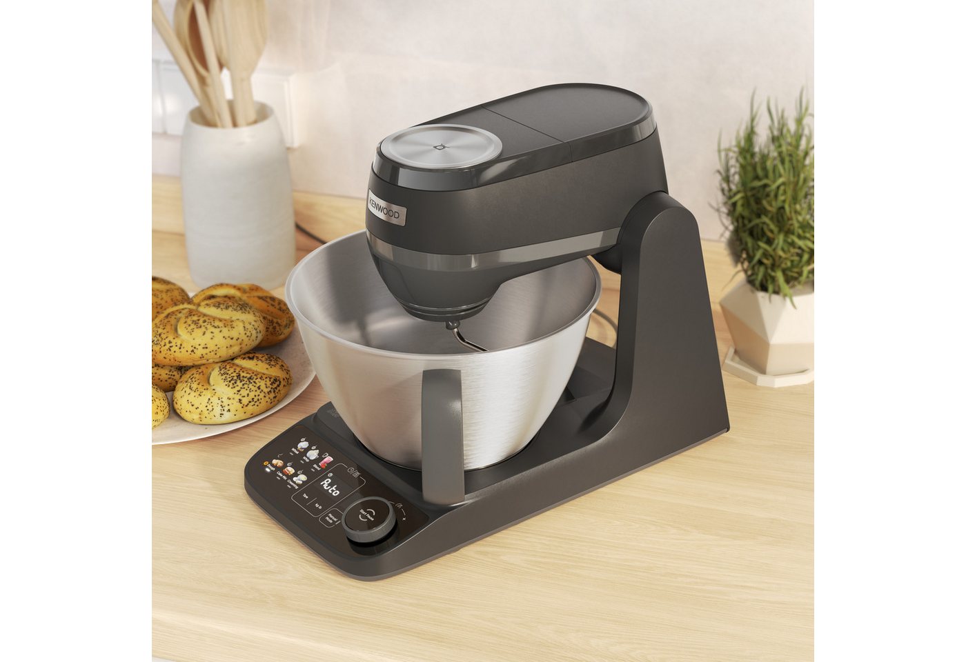 KENWOOD Küchenmaschine KHC40.080BK, 1000 W, 4,3 l Schüssel Bild 3