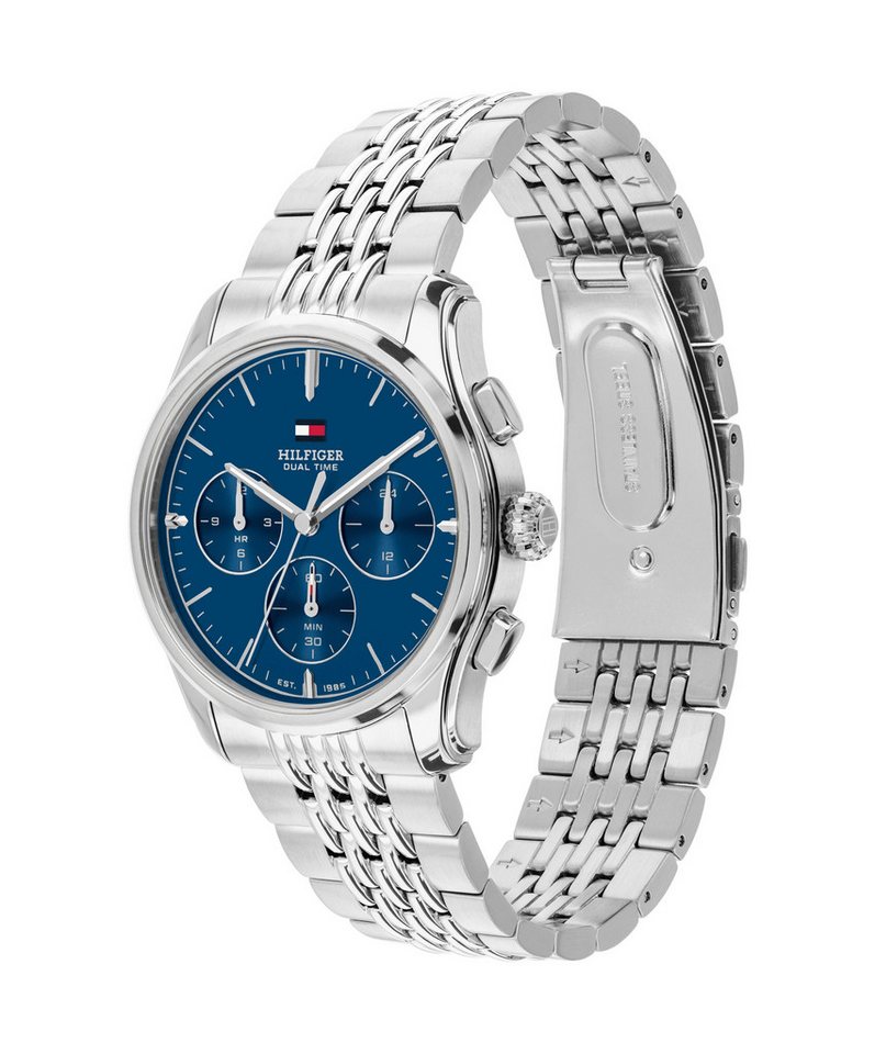 Tommy Hilfiger Multifunktionsuhr BRYANT 1710811, Quarzuhr, Armbanduhr, Damenuhr, Herrenuhr, Edelstahlarmband, analog Bild 2