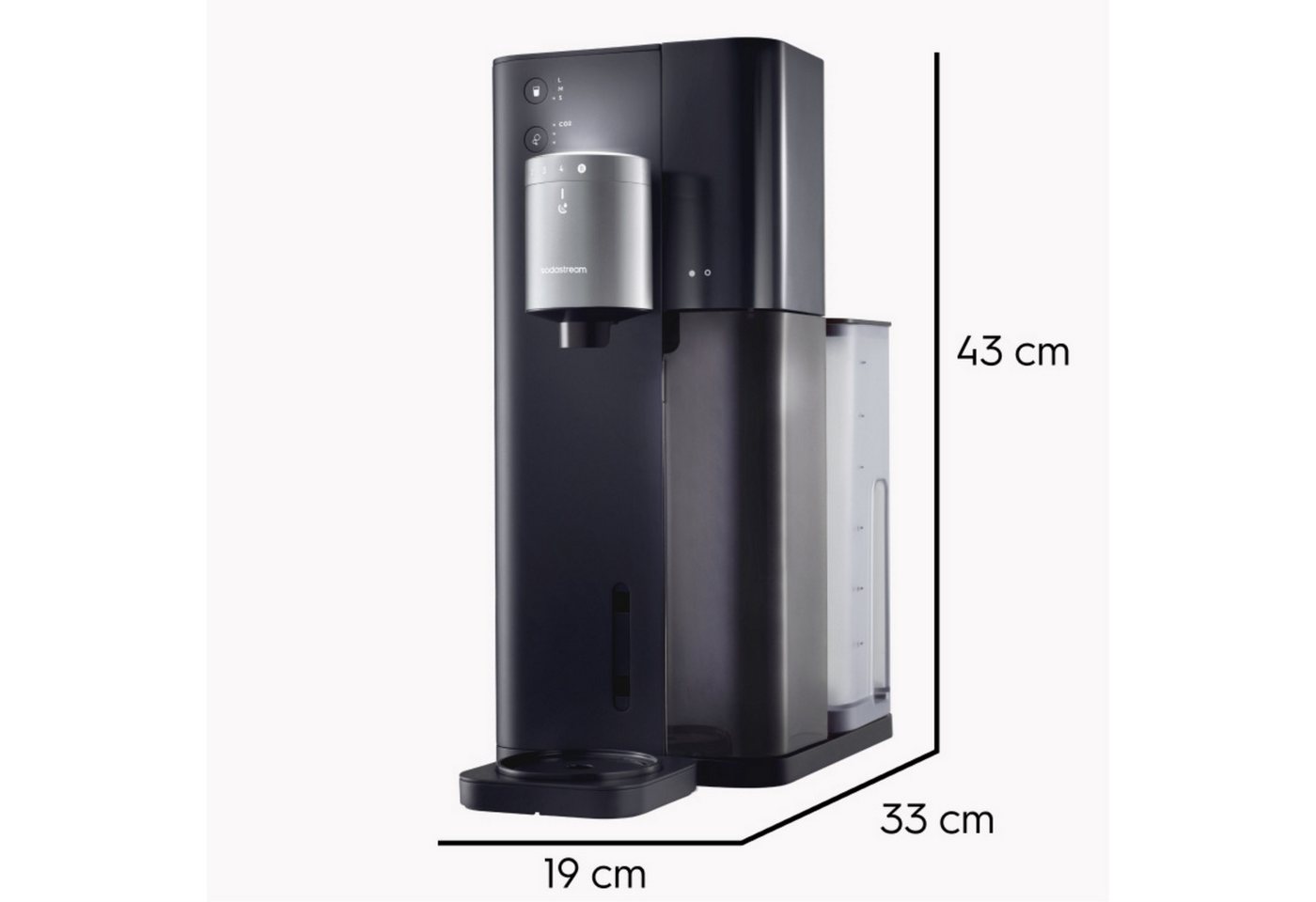 SodaStream Wassersprudler Ultimate Multi-Drink Wassersprudler, Standard Pack, (Set, 5-tlg), Für Wasser und weitere Getränke, 2 Flavor-Kappen inklusive Bild 2