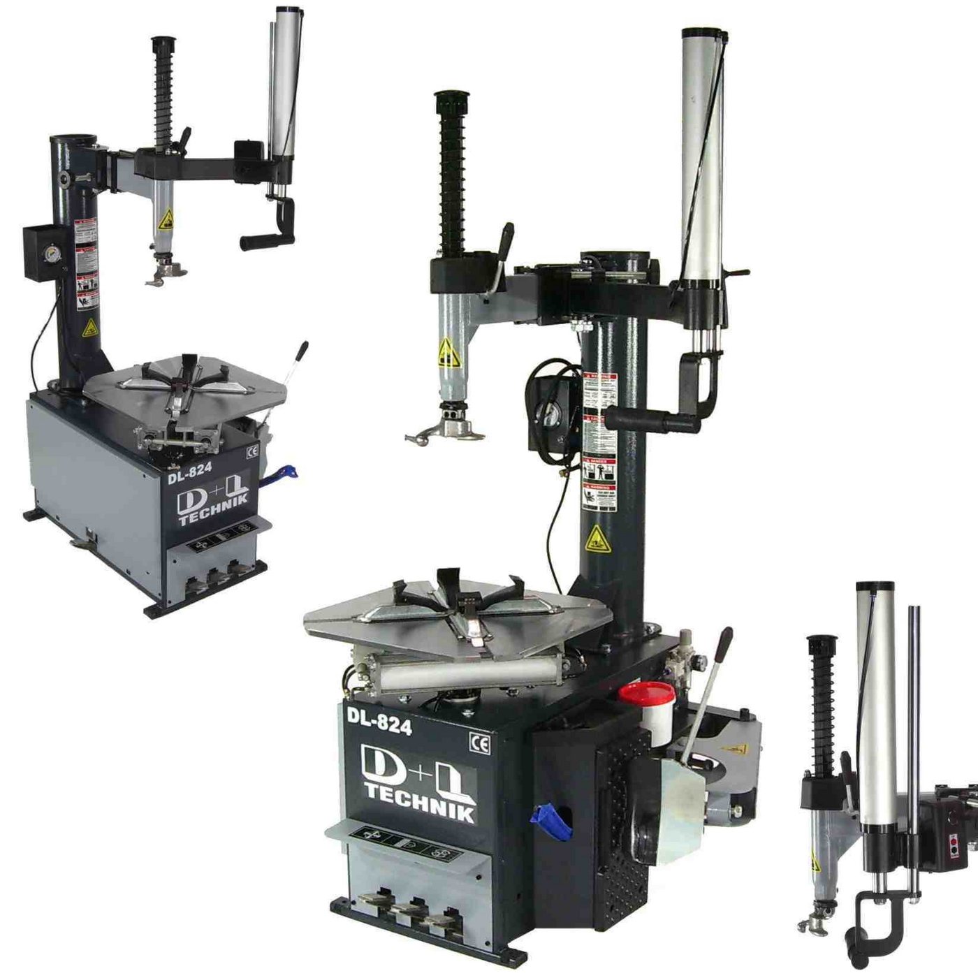 Apex Reifenmontagemaschine Reifenmontiermaschine 24" inkl. Hilfsmontagearm KFZ 06304 + 06307, 1-tlg.