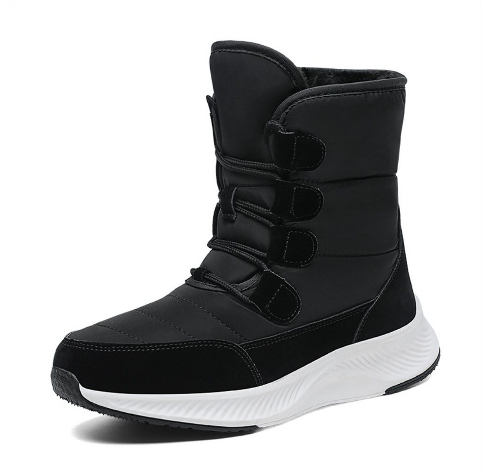HUSK'SWARE Schneeschuhe Bequeme Damen-Winter-Schneestiefel (Warme Wanderschuhe, High-Top-Schuhe), Warme gefütterte Damen-Winterstiefel – ideal für kalte Tage Bild 2