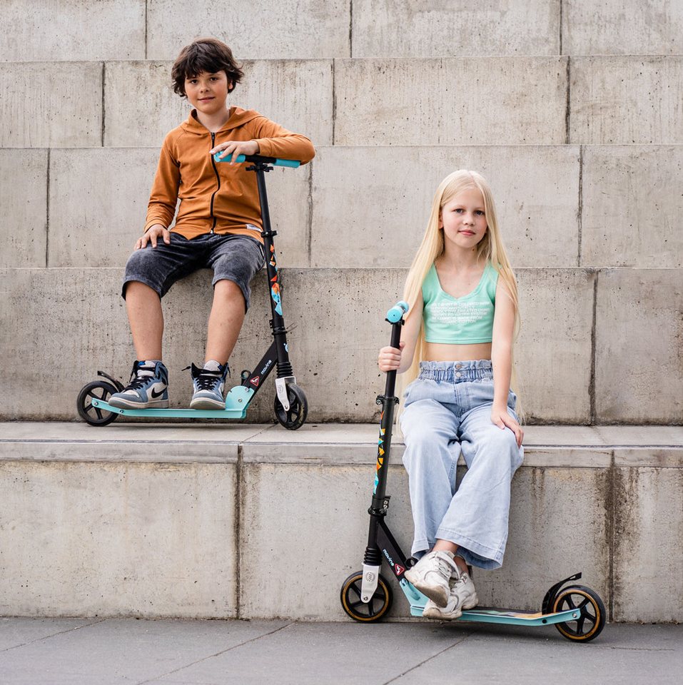 Movino Cityroller Kinderroller MOVINO VIBE Leicht 2,9kg Klappbar 145mm Rollen Bild 3