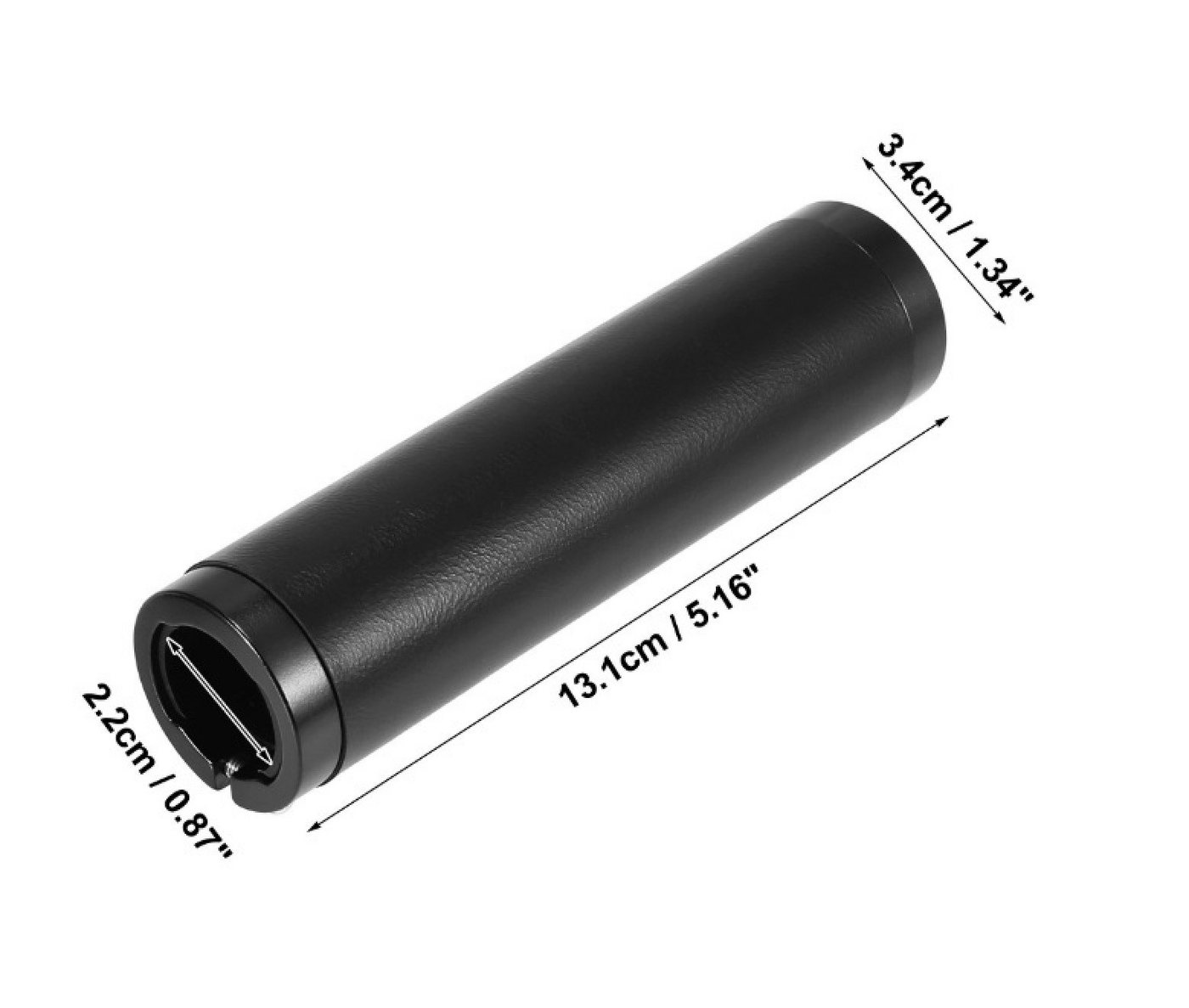 BAYLI Fahrradlenkergriff Bayli Fahrrad Lenkergriffe aus Kunstleder, Leder Optik, ergonomische Bild 2