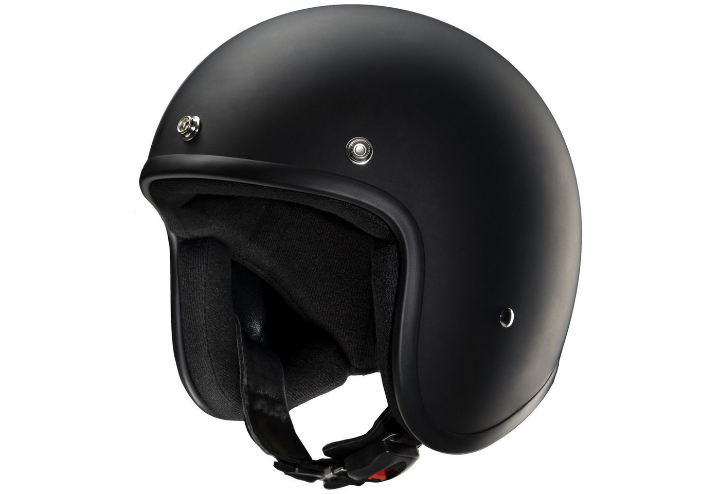 Kochmann Boots Motorradhelm Kochmann RB-674 Jethelm Matt-Schwarz (1er Set), jethelm für motorrad