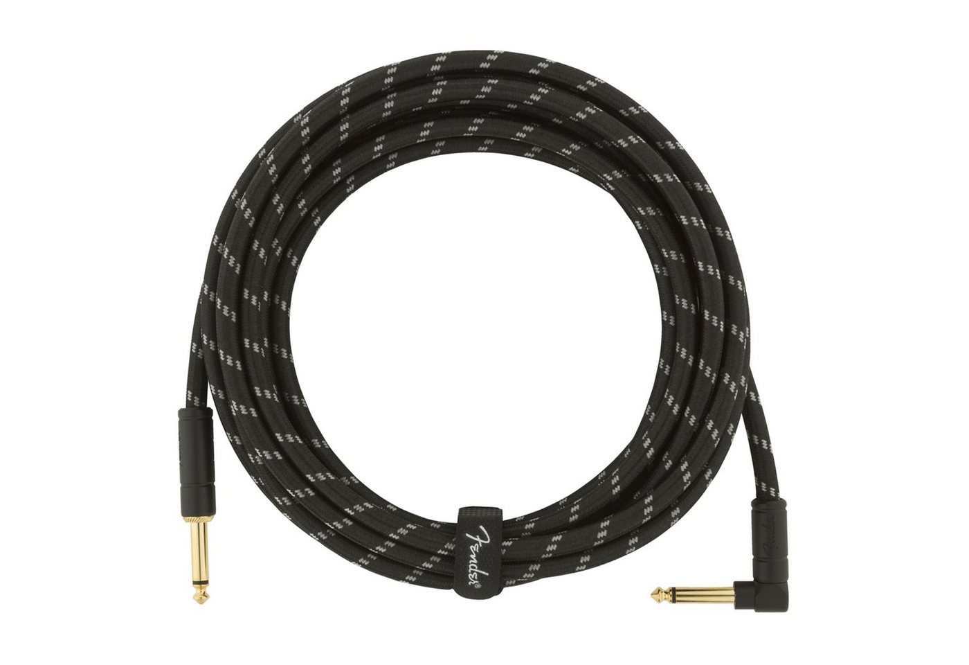 Fender Instrumentenkabel, Deluxe Tweed Instrument Cable BLK 4,5 m - Instrumentenkabel Bild 2