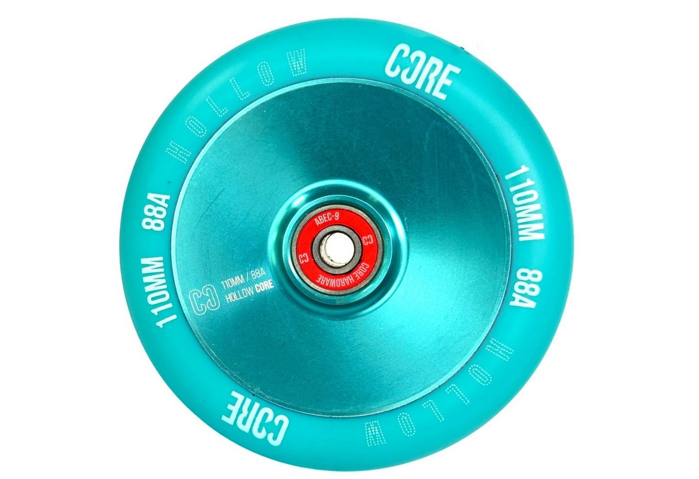Core Action Sports Stuntscooter Core Hollow V2 Stunt-Scooter Rolle 110mm Mint Bild 3