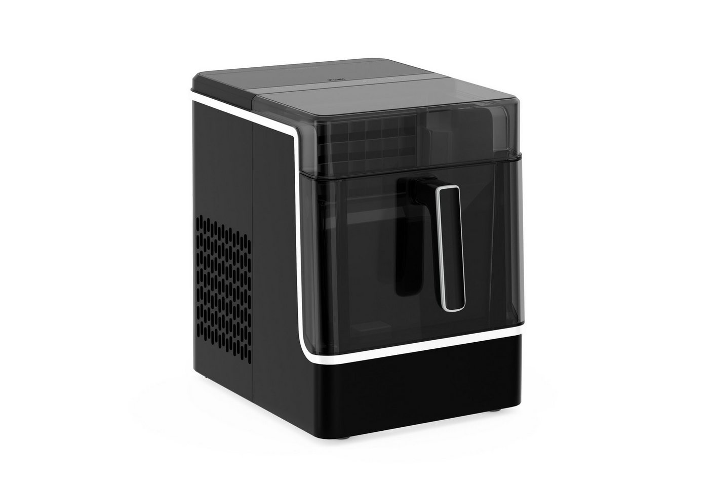 Klarstein Eiswürfelmaschine Ice Lux Eiswürfelbereiter, Edelstahl für Zuhause 23kg/Tag LED Display Touch 1,9 L Ice Maker Bild 4