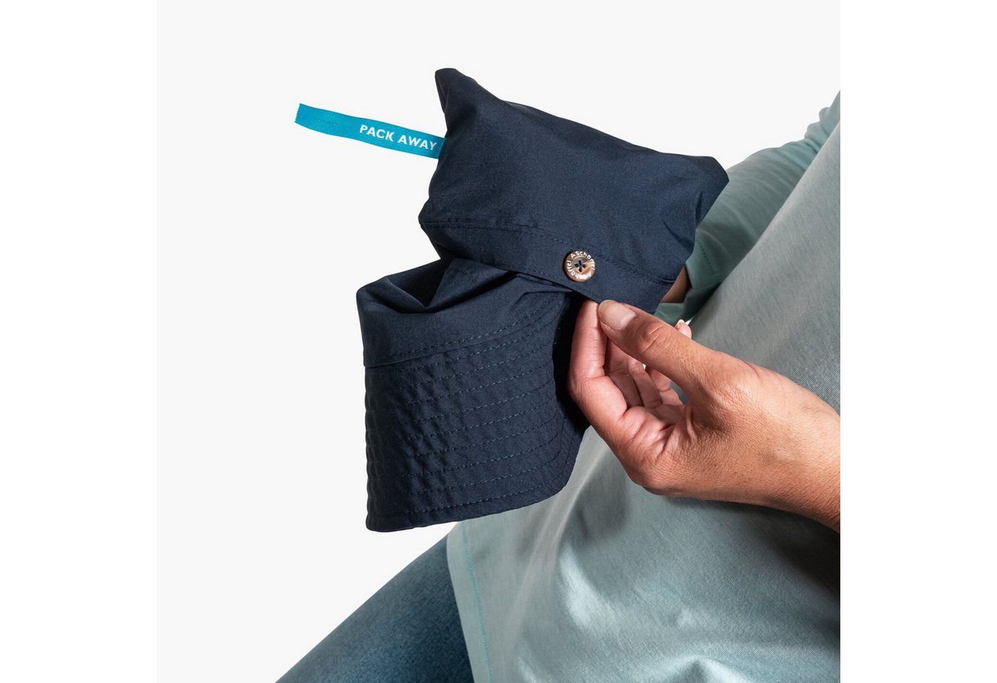Schöffel Fischerhut Rain Hat 4 mit Markenschriftzug auf der Vorderseite Bild 3