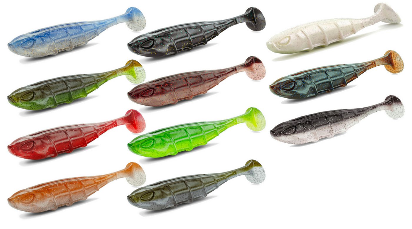 Nays Kunstköder Nays VNM 27 6,85cm - 10 Gummifische Bild 2