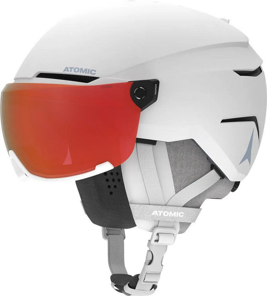 Atomic Skihelm SAVOR VISOR PHOTO White Bild 2