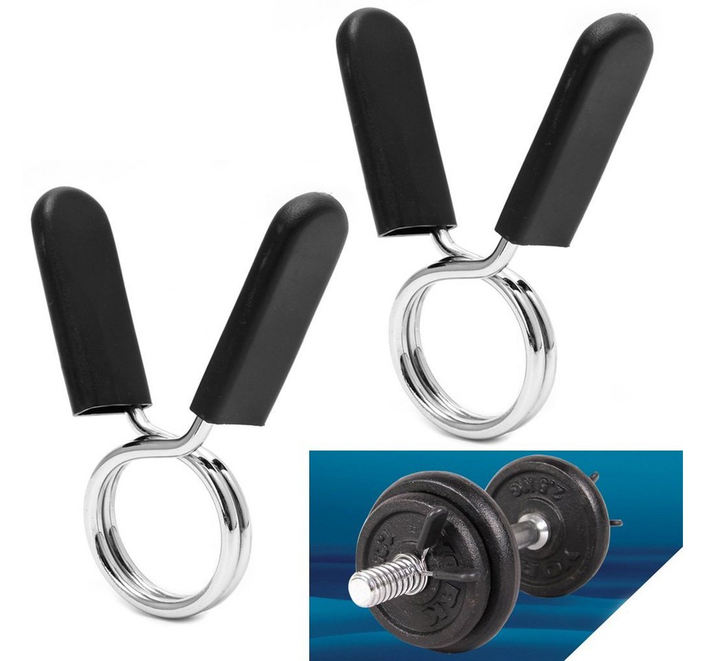 BAYLI Kurzhantel Schnellverschluss für Hanteln [2er Set], Hantelverschluss 30 mm