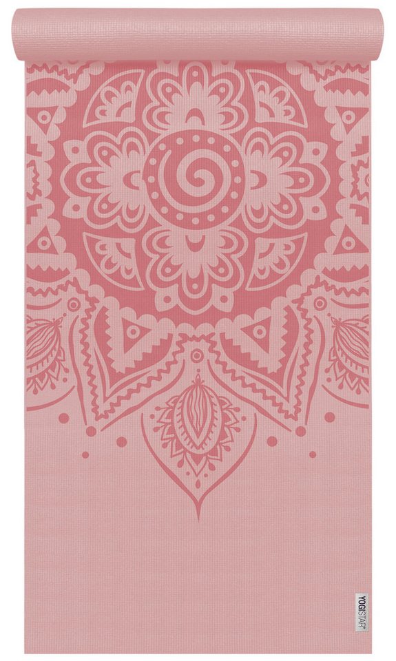 Yogistar Yogamatte Yogamatte yogimat® basic - art collection - spiral mandala (Standard, 1-St., Standard), Spiral-Mandala: Symbol für schöpferische Kraft, schön & inspirierend Bild 2