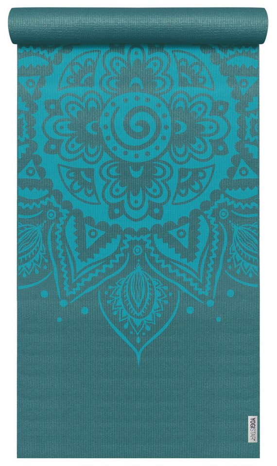 Yogistar Yogamatte Yogamatte yogimat® basic - art collection - spiral mandala (Standard, 1-St., Standard), Spiral-Mandala: Symbol für schöpferische Kraft, schön & inspirierend Bild 3