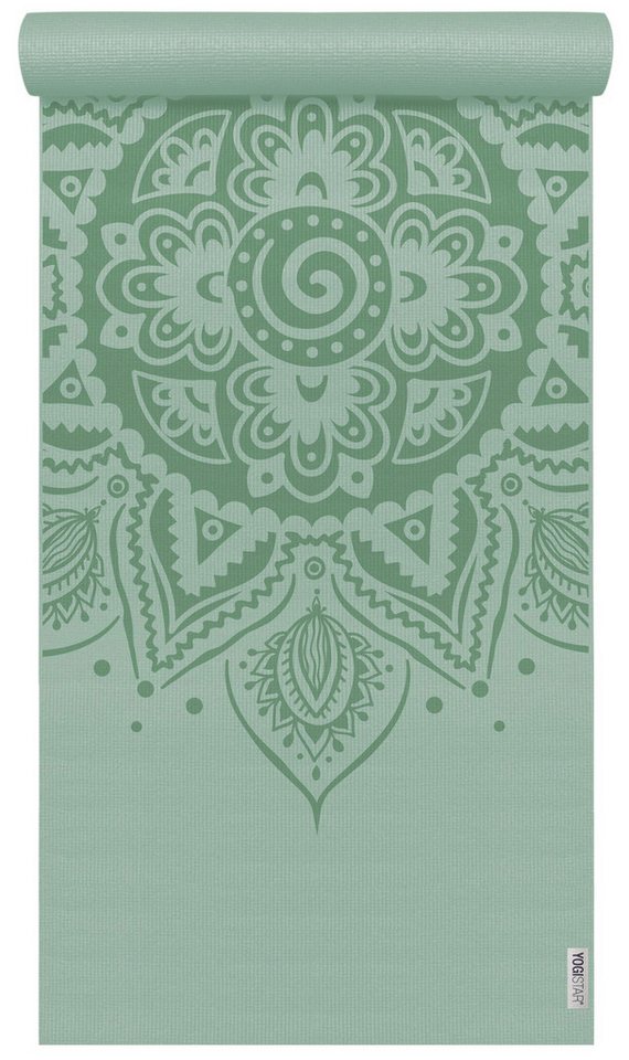 Yogistar Yogamatte Yogamatte yogimat® basic - art collection - spiral mandala (Standard, 1-St., Standard), Spiral-Mandala: Symbol für schöpferische Kraft, schön & inspirierend Bild 5
