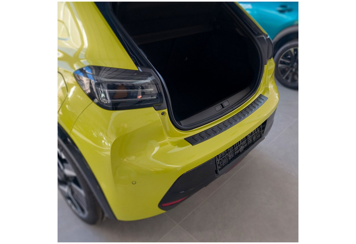 tuning-art Ladekantenschutz L3132 Edelstahl passgenau für Peugeot 208 2 Schrägheck FL ab 2024-
