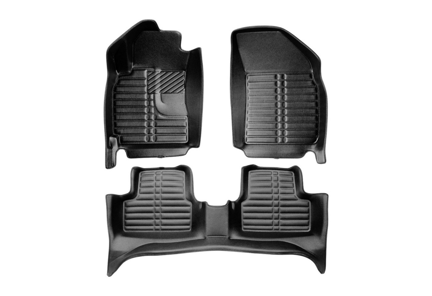 fussmattenprofi.com Auto-Fußmatte 5D Premium Auto Fussmatten für Opel Astra J 2009-2018 (1 St), für Opel Opel Astra Bild 2