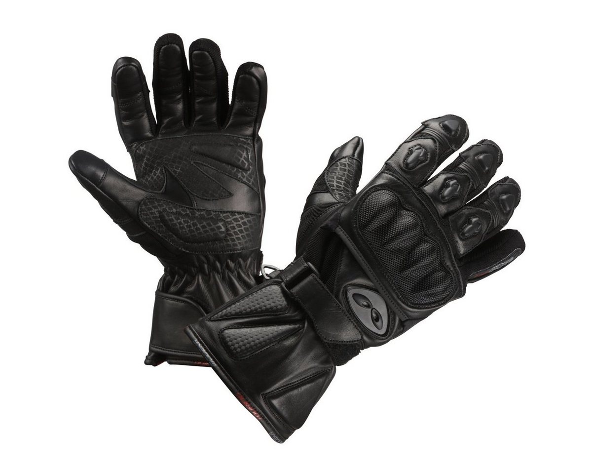 Modeka Motorradhandschuhe Modeka Gobi Traveller II Handschuhe schwarz motorradhandschuhe für herren