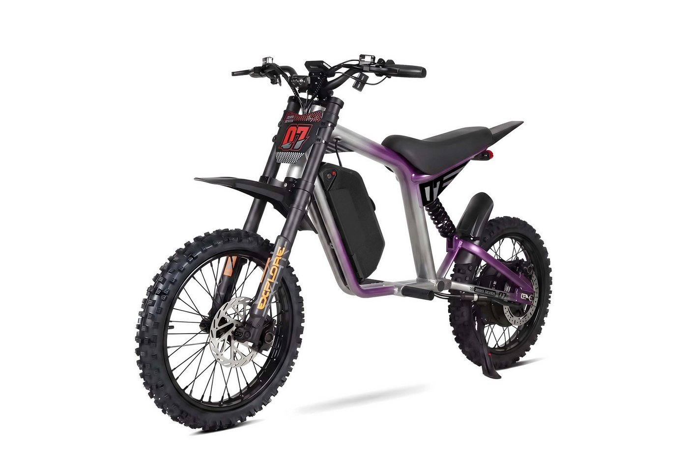 MANGOSTEEN E-Motorroller FT07 E Scooter mit Sitz Offroad Erwachsene, 2000 W 60 V 25 Ah, 68 km/h, 68 km/h, Keine Straßenzulassung: ausschließlich auf Privatgelände verwenden Bild 3