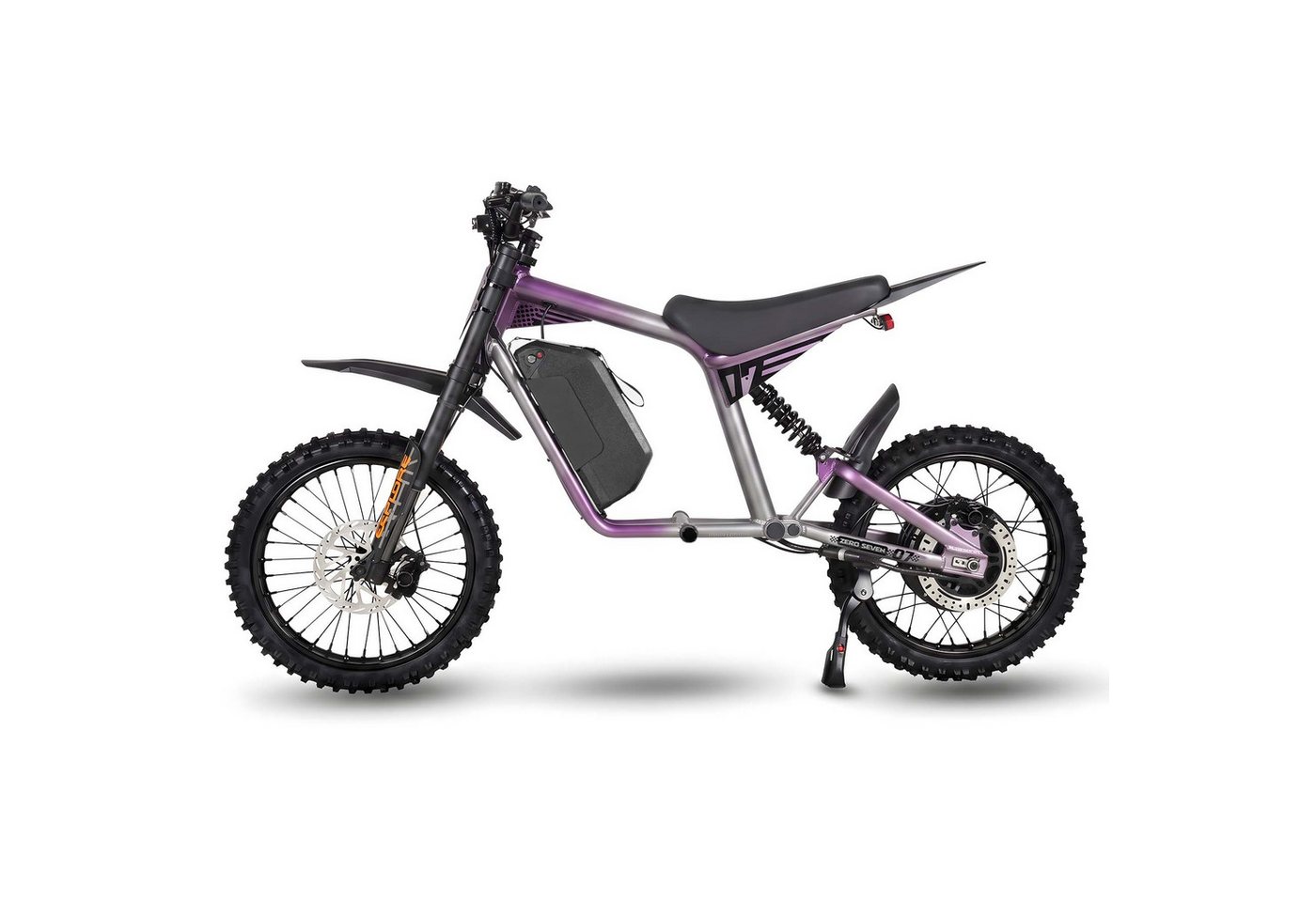 MANGOSTEEN E-Motorroller FT07 E Scooter mit Sitz Offroad Erwachsene, 2000 W 60 V 25 Ah, 68 km/h, 68 km/h, Keine Straßenzulassung: ausschließlich auf Privatgelände verwenden Bild 4