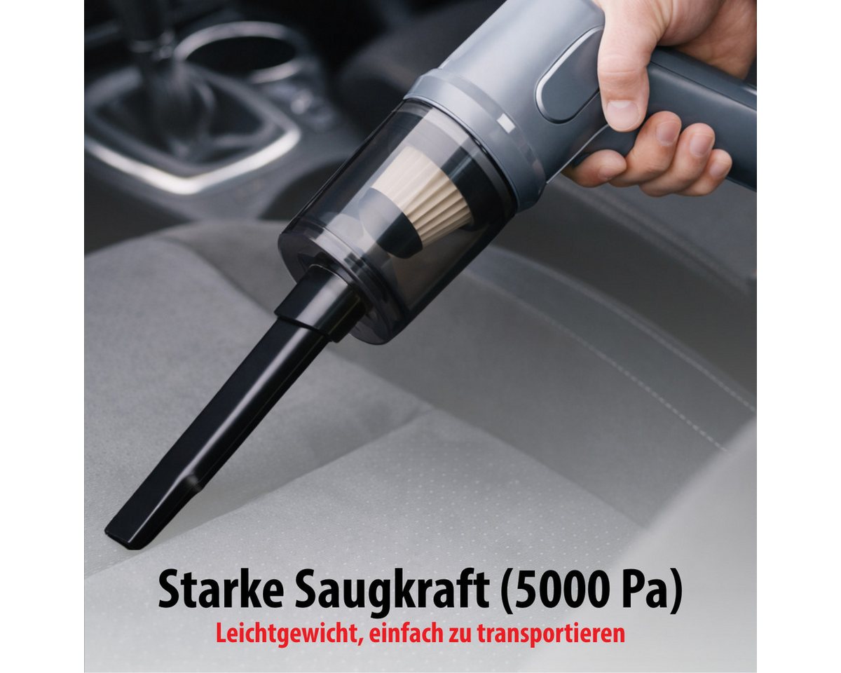 All Ride Handstaubsauger All Ride Akku Staubsauger Kabellos 36W
