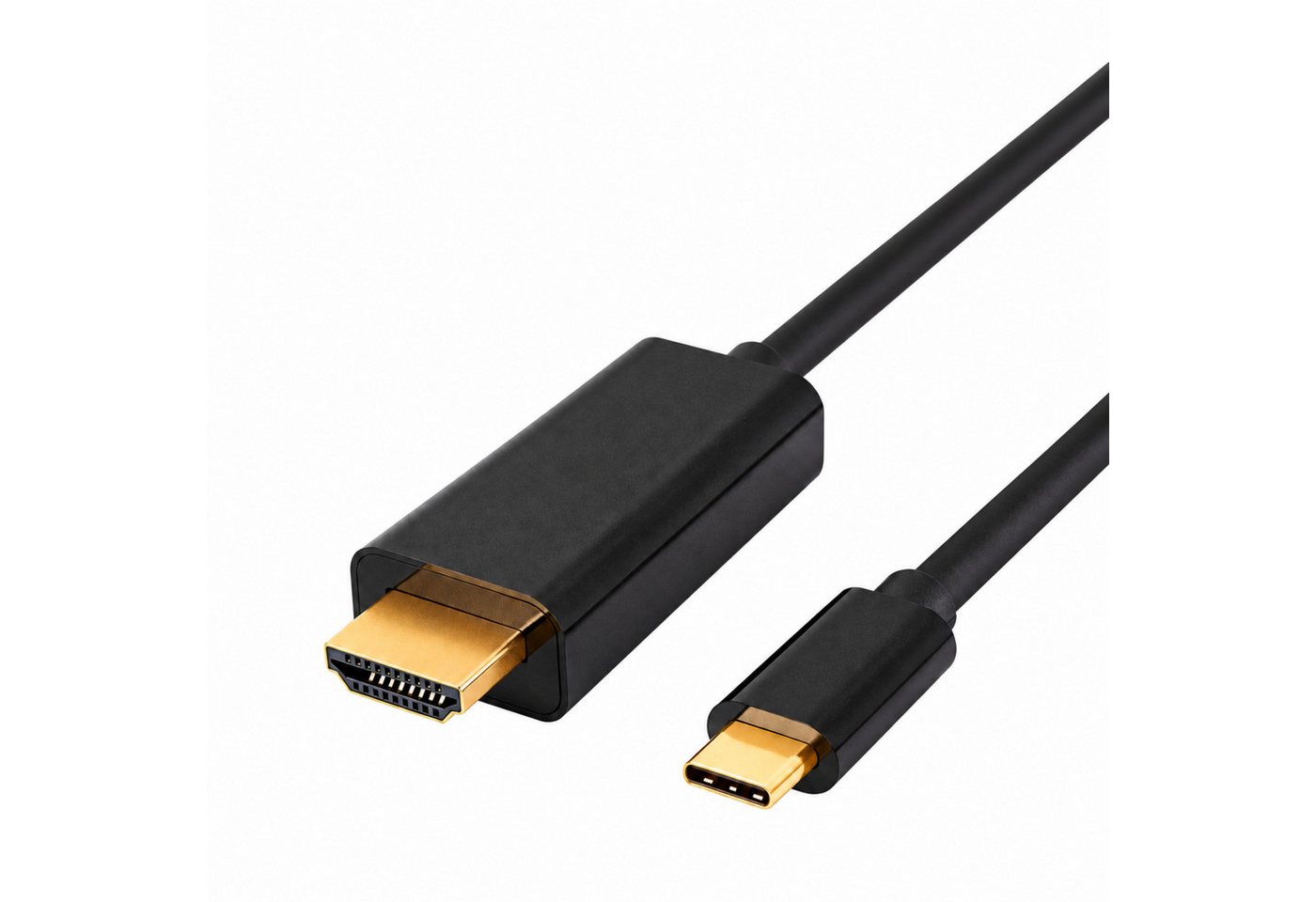 PlugUp USB-C auf HDMI Kabel 8K 60Hz 180cm – Audio & Video für Laptop, PC & TV USB-Kabel, HDMI, USB-C, (180 cm), 8K@60Hz USB-C zu HDMI Kabel 180cm Audio & Videoübertragung Bild 2