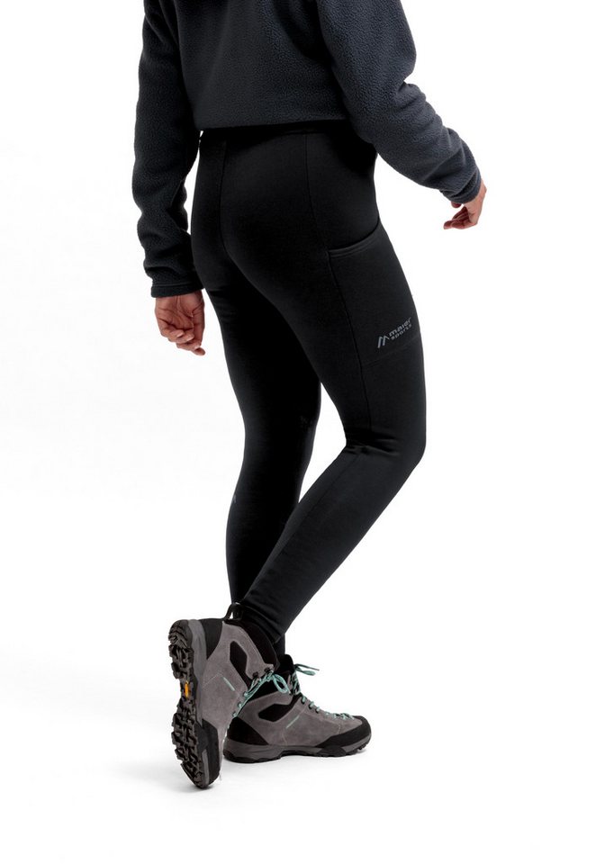 Maier Sports Funktionsleggings DA-TIGHT EL. WINTER WRAP W mit seitlicher Handytasche, schnelltrocknend, atmungsaktiv