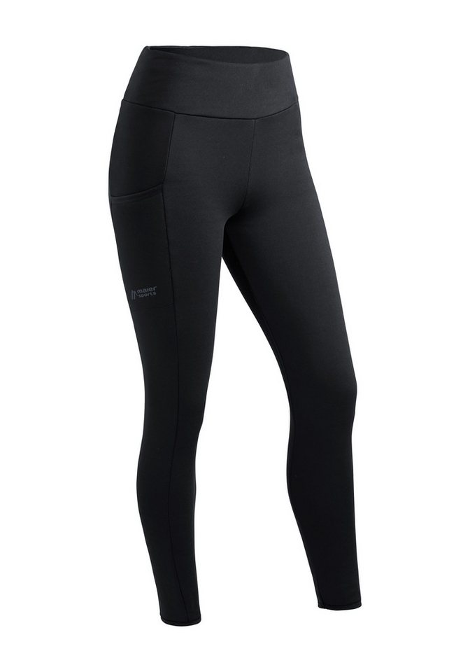Maier Sports Funktionsleggings DA-TIGHT EL. WINTER WRAP W mit seitlicher Handytasche, schnelltrocknend, atmungsaktiv Bild 3