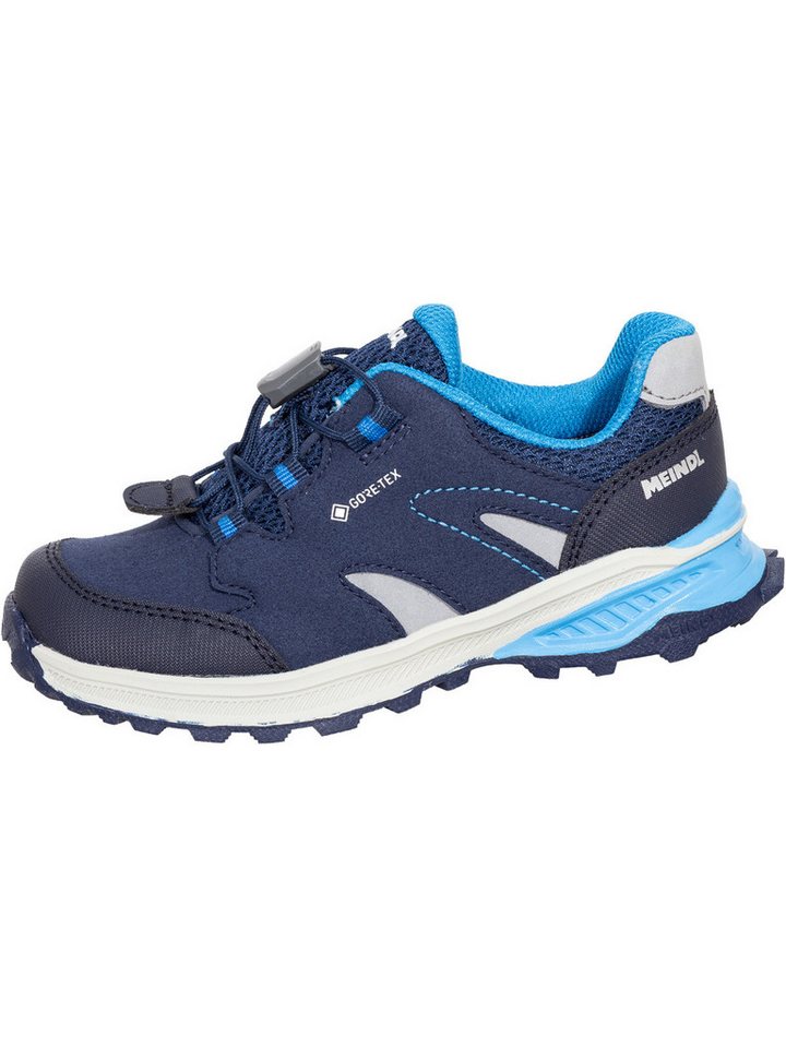 Meindl Meindl Kivo Junior GTX marine/cobalt Wanderschuh (für Jugendliche & Kinder) Herausnehmbares Best-Fit-Fußbett für optimalen Sitz bei Kinderfüßen