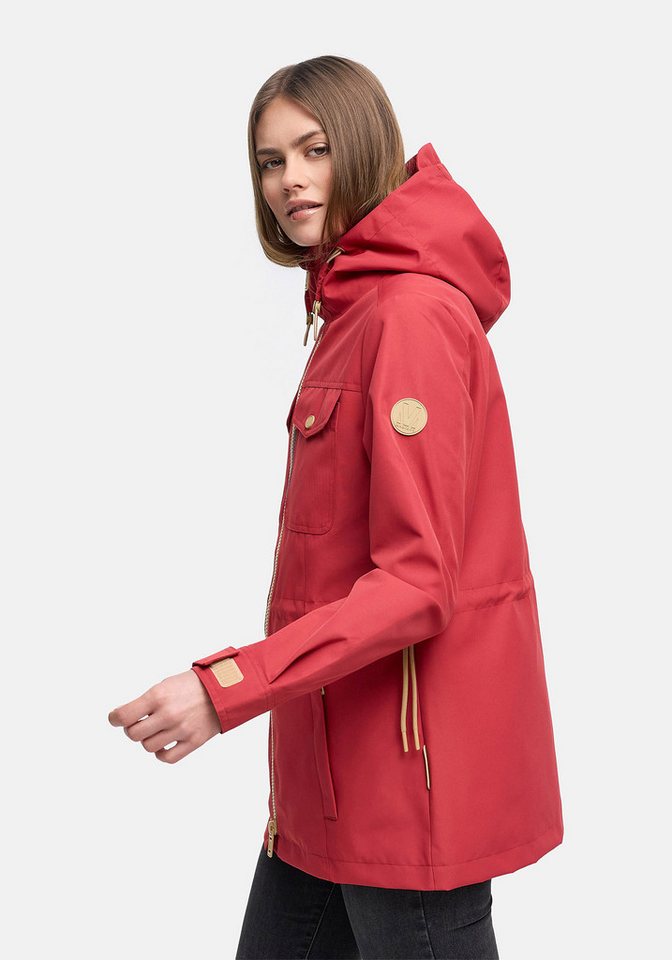 Marikoo Outdoorjacke Sohaa Leichte Outdoorjacke mit Kapuze und Kordelzug Bild 2