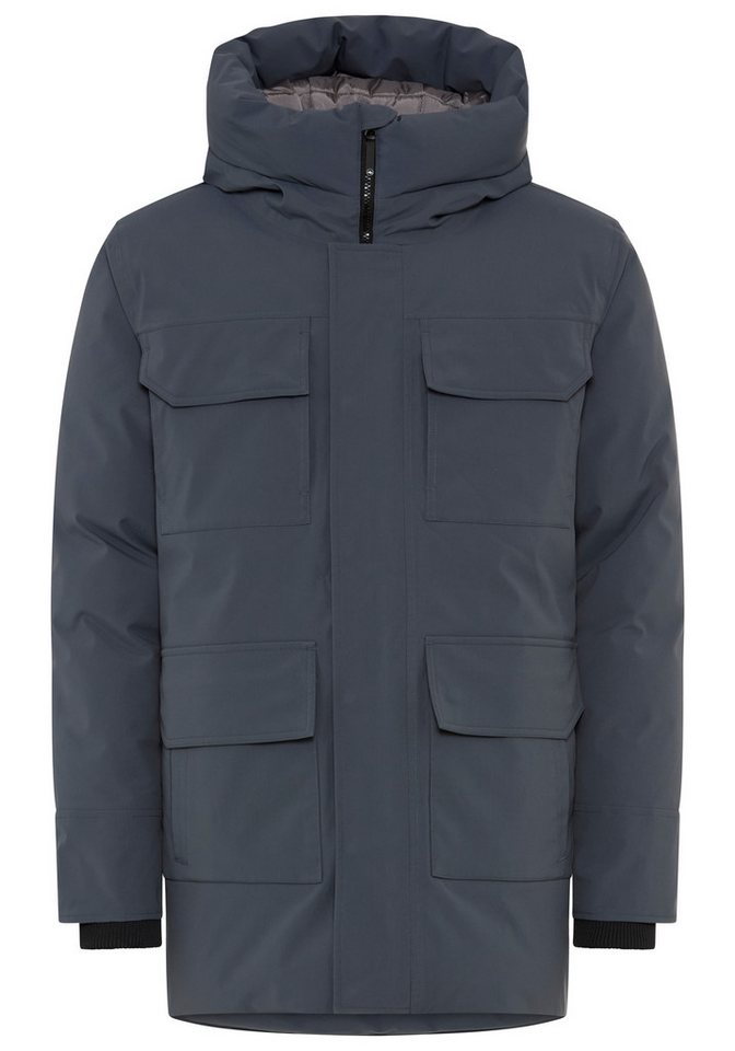 Polarino Funktionsparka Ideal für den Winter mit großen Taschen und Kapuze