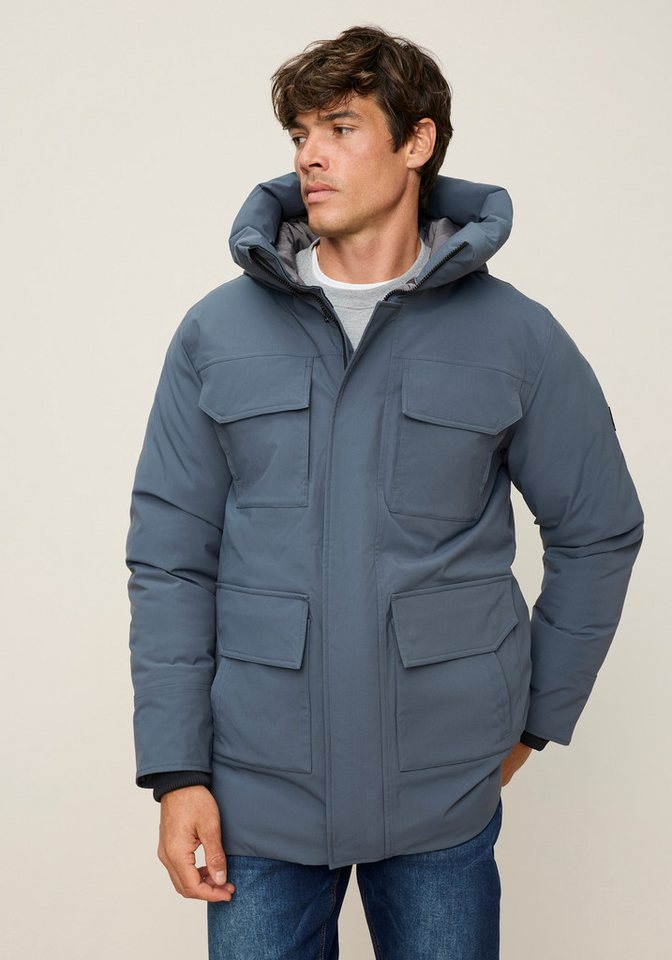 Polarino Funktionsparka Ideal für den Winter mit großen Taschen und Kapuze Bild 5