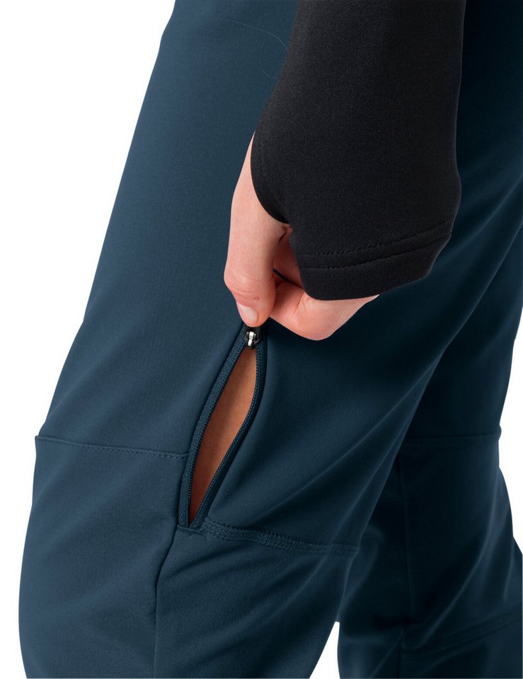 VAUDE Outdoorhose Wo Larice Pants IV mit drei Materialzonen, winddichtes Softshellmaterial