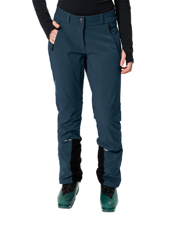 VAUDE Outdoorhose Wo Larice Pants IV mit drei Materialzonen, winddichtes Softshellmaterial Bild 2