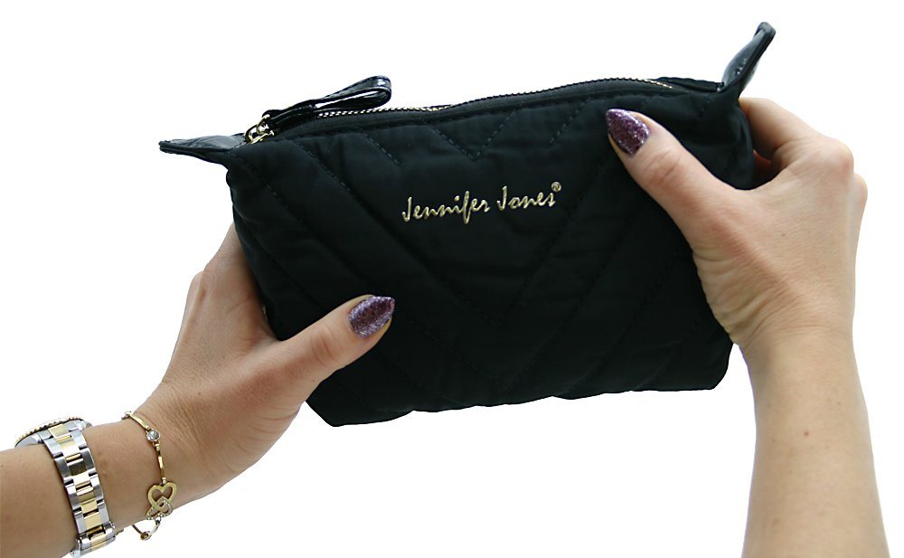 J JONES JENNIFER JONES Kosmetiktasche - Beautycase - Kulturtasche - Schminktasche, 2 Größen, praktisches Design Bild 4