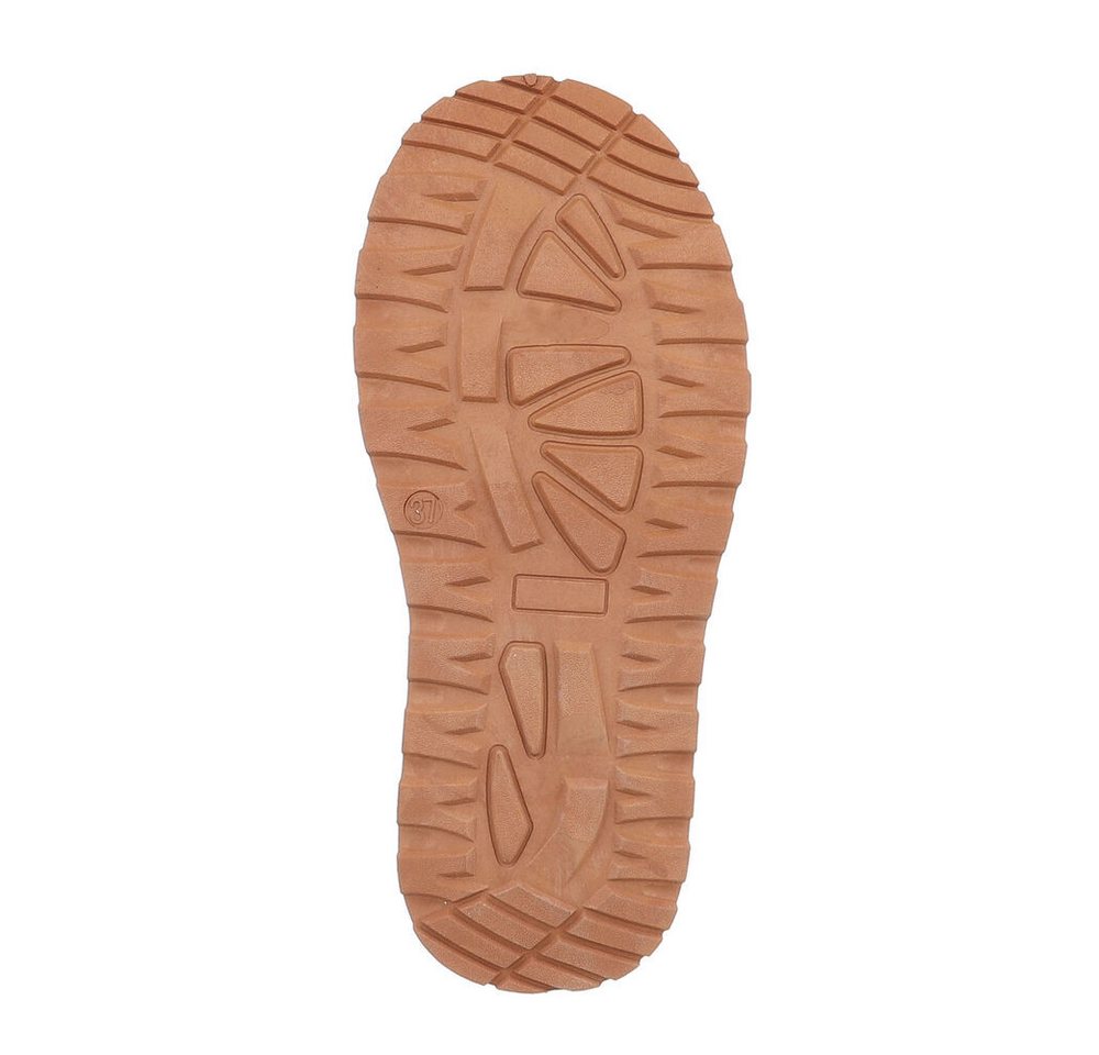 Ital-Design Damen Snowboots Freizeit Snowboots (87417872) Flach Stiefeletten in Camel Bild 3