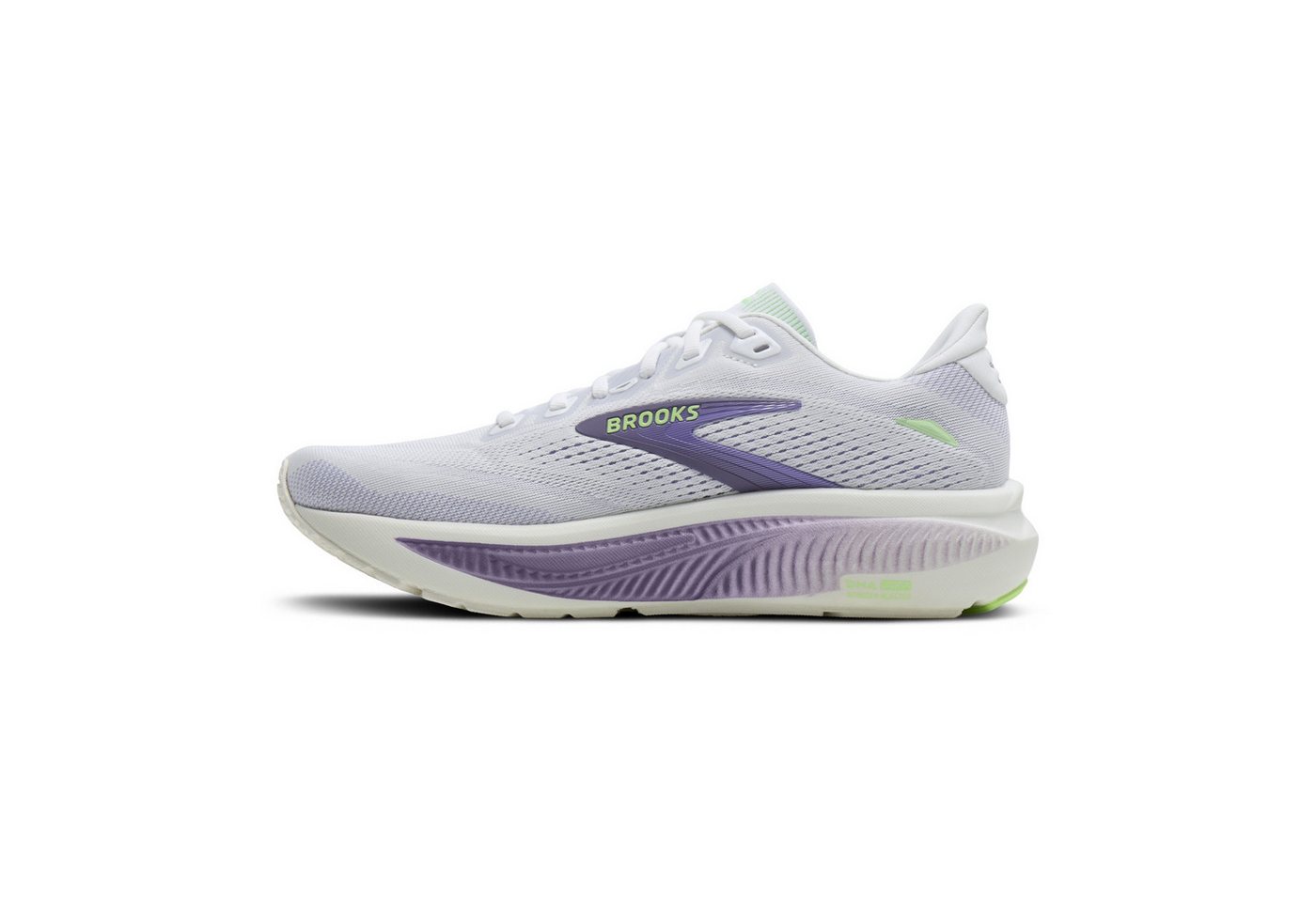 Brooks Ghost 18 Damen Laufschuh White/Purple Hebe/Green Laufschuh Bild 3