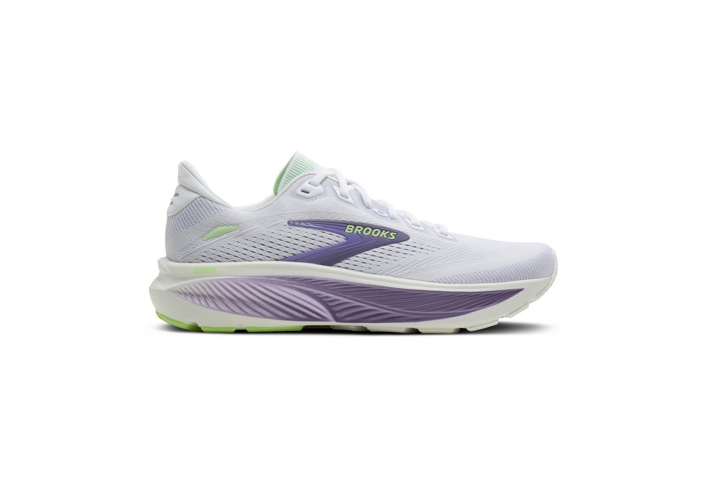 Brooks Ghost 18 Damen Laufschuh White/Purple Hebe/Green Laufschuh Bild 4
