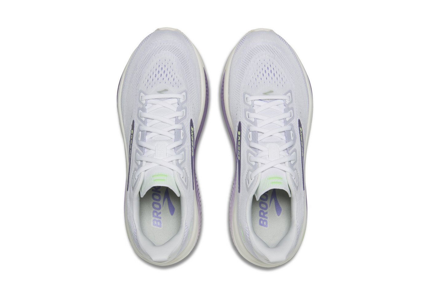 Brooks Ghost 18 Damen Laufschuh White/Purple Hebe/Green Laufschuh Bild 5